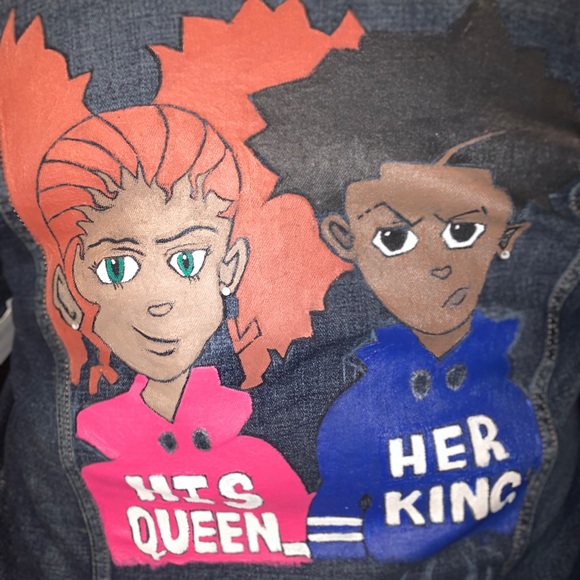 Hand painted Jackets - Picture 2 of 4